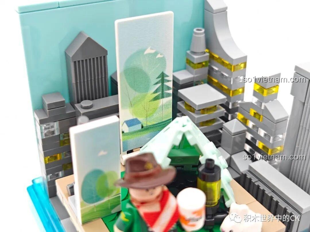 Mô hình hoàn thiện AREA-X AX0081 bộ đồ chơi Cắm trại Đô thị AREA-X, ảnh review, trải nghiệm mượt mà.