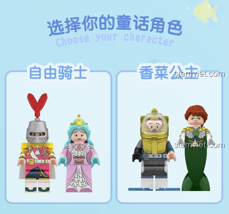 Công chúa Cori trong đại dương