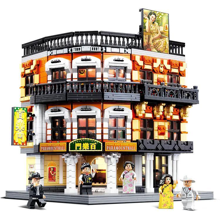 Bộ đồ chơi lắp ghép BALODY 21022 Thượng Hải Bách Lạc Môn