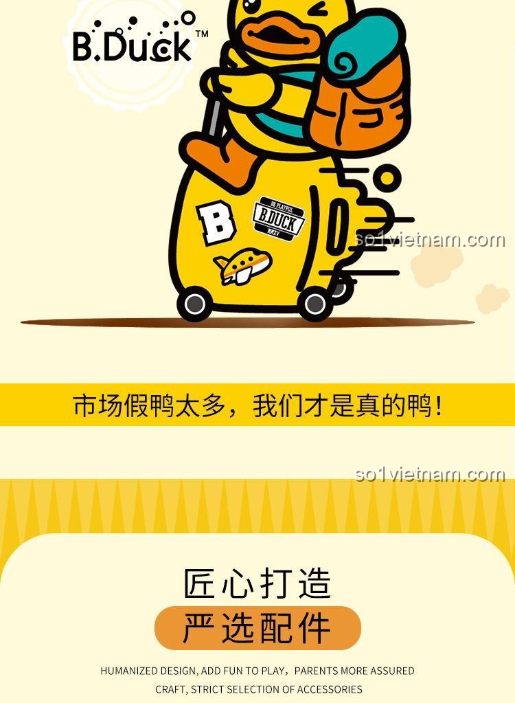 Mô hình xe lửa trong vali B.Duck Travel Suitcase BALODY 21061, 1499 mảnh, đồ chơi lắp ráp cho bé gái