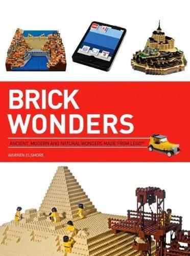 Sách Brick Wonders Barron's Educational ISBN9781438004112 hướng dẫn lắp ráp mô hình LEGO® các kỳ quan thế giới, giá tốt cho bé trai bé gái 12 tuổi.