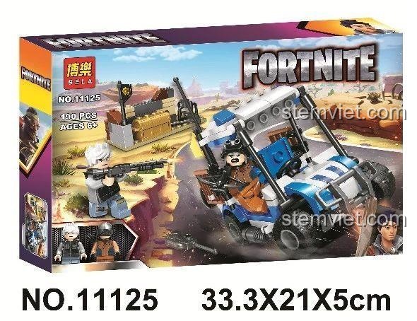 bộ lắp ráp BELA 11125 Xe buggy chiến đấu Fortnite, đồ chơi xếp hình cho bé trai 6 tuổi giá rẻ.