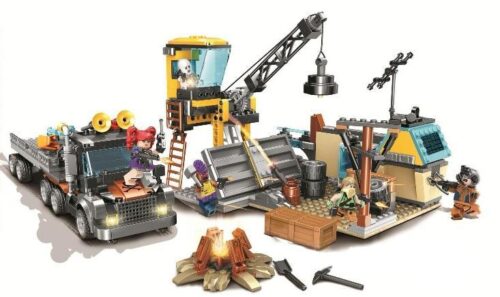 Mô hình lắp ghép Căn cứ sinh tồn Fortnite BELA 11129 chi tiết, đồ chơi xếp hình sáng tạo cho bé trai 6 tuổi, giá tốt.