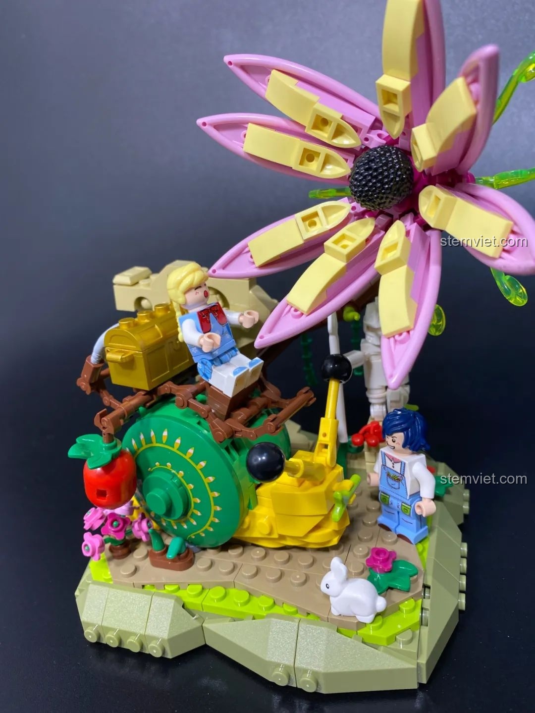 Công chúa ốc sên cười đồ chơi lắp ráp Pantasy 15003 Nàng Công Chúa Ốc Sên, biểu cảm minifigures