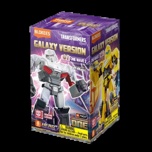 Hộp sản phẩm mô hình lắp ráp BLOKEES Transformers Galaxy Version Megatron