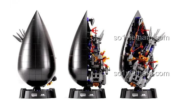 Mô hình Giọt Nước Tam Thể - Trận Chiến Tận Thế 布鲁可BLOKEES 71048