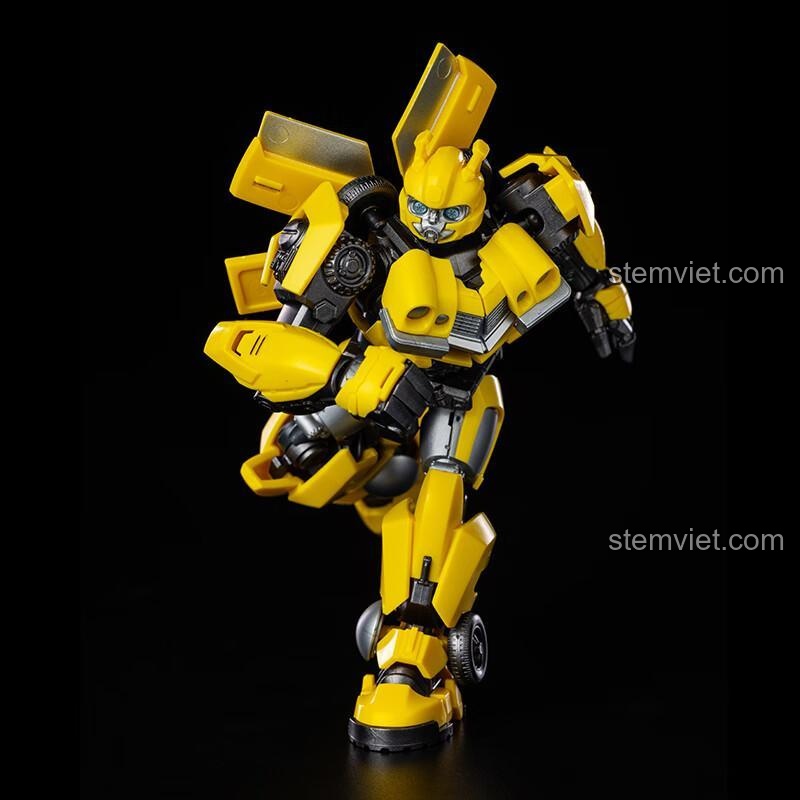 Robot Bumblebee BLOKEES 71142 với khớp nối linh hoạt, đồ chơi lắp ráp Người máy biến hình Bumblebee, cho bé trai 10 tuổi.