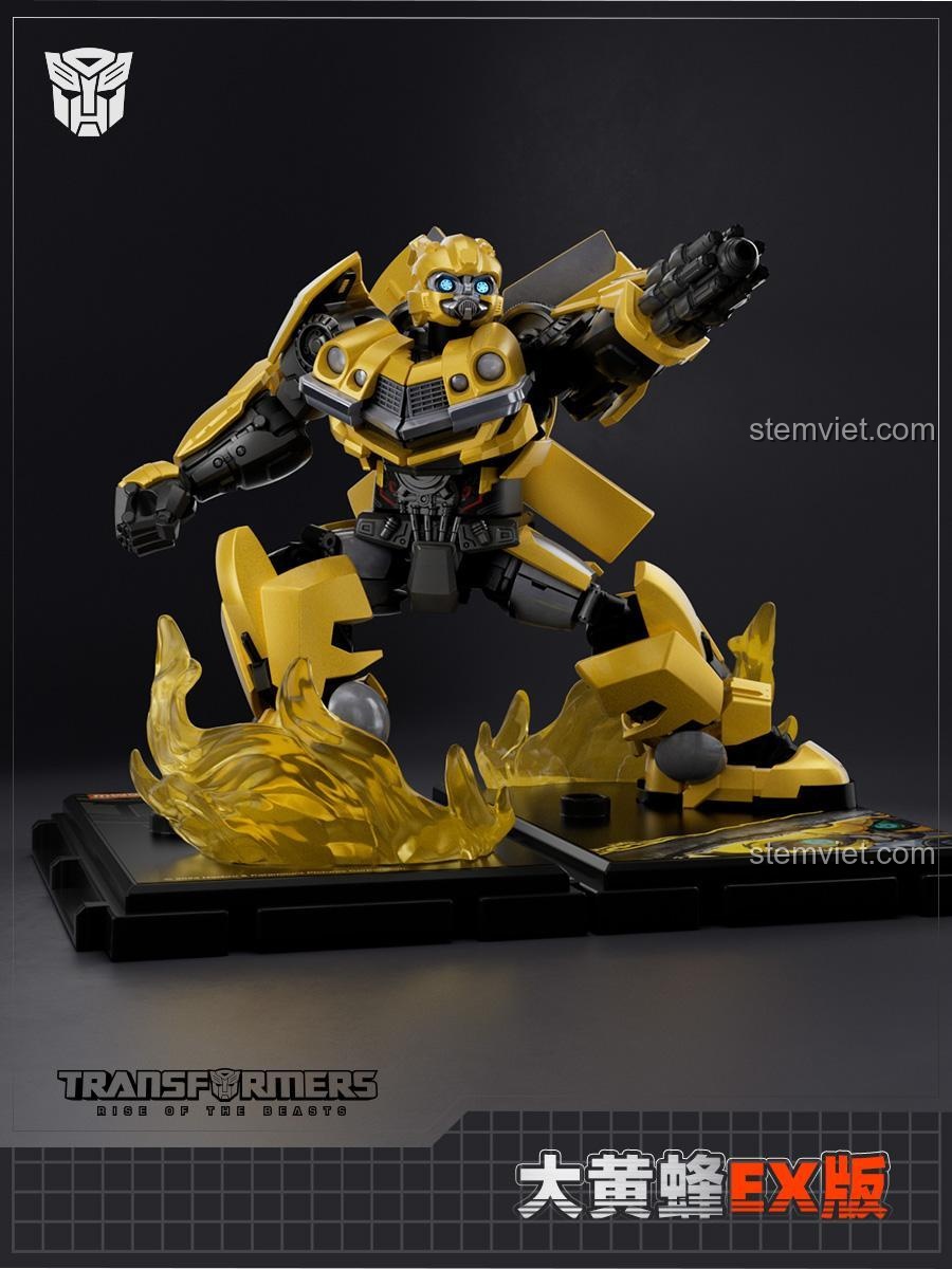 Đại Hoàng Phong EX BLOKEES 71146, mô hình robot biến hình Transformers với tư thế chiến đấu mạnh mẽ, đồ chơi lắp ghép cho bé trai.
