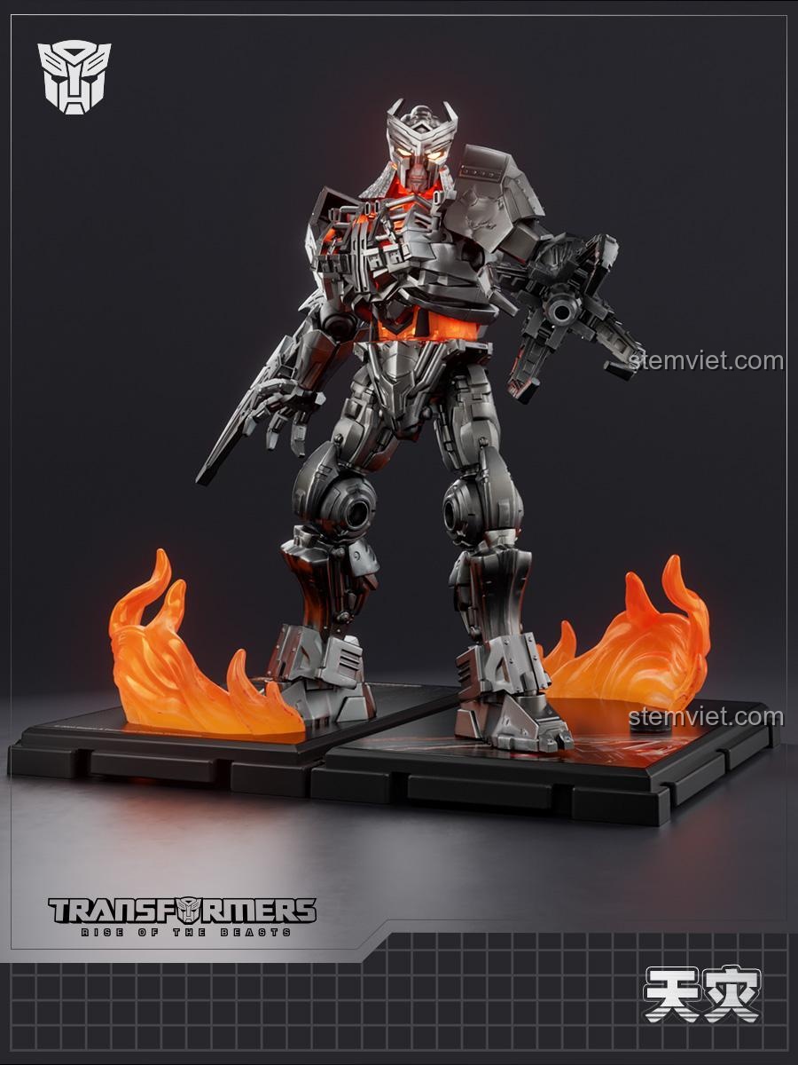 Thiên Tai BLOKEES 71146, đồ chơi mô hình robot biến hình Transformers, chi tiết ấn tượng, phù hợp bé trai 10 tuổi.