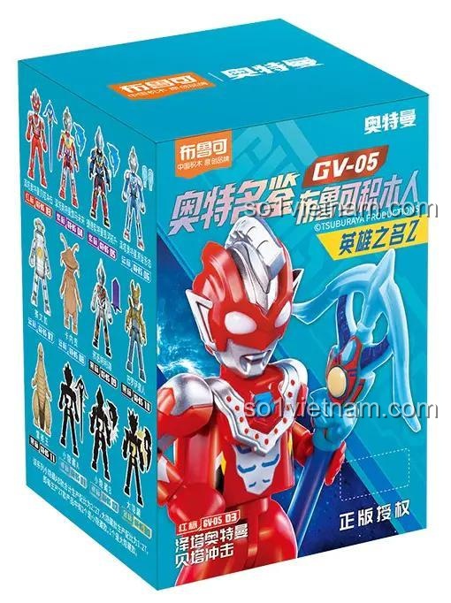Hộp sản phẩm đồ chơi lắp ghép Ultraman Z BLOKEES 71216