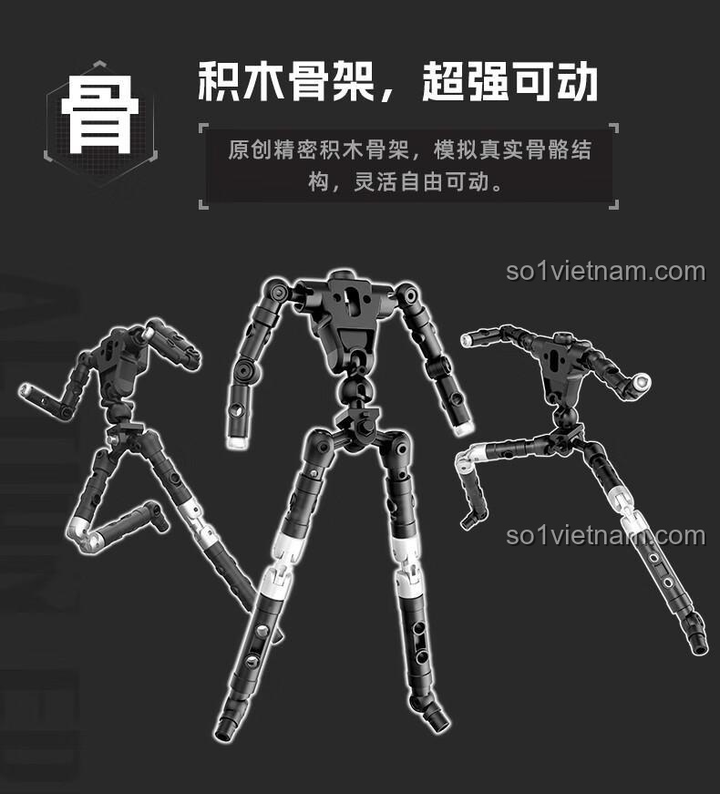 Quá trình lắp ráp mô hình Ultraman Geed Action Edition của Blokees