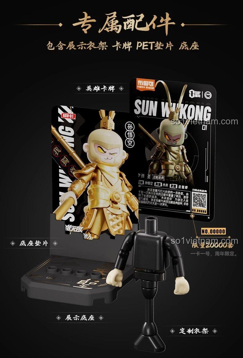 Mô hình Tề Thiên Đại Thánh Kim Thân BLOKEES 85007