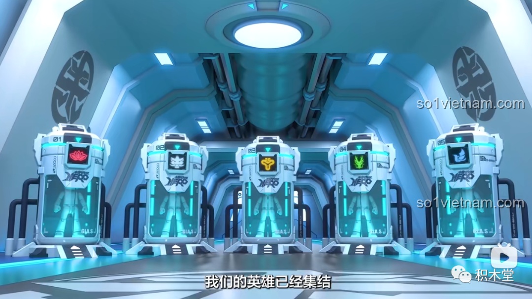 Các khoang chứa nhân vật trong 