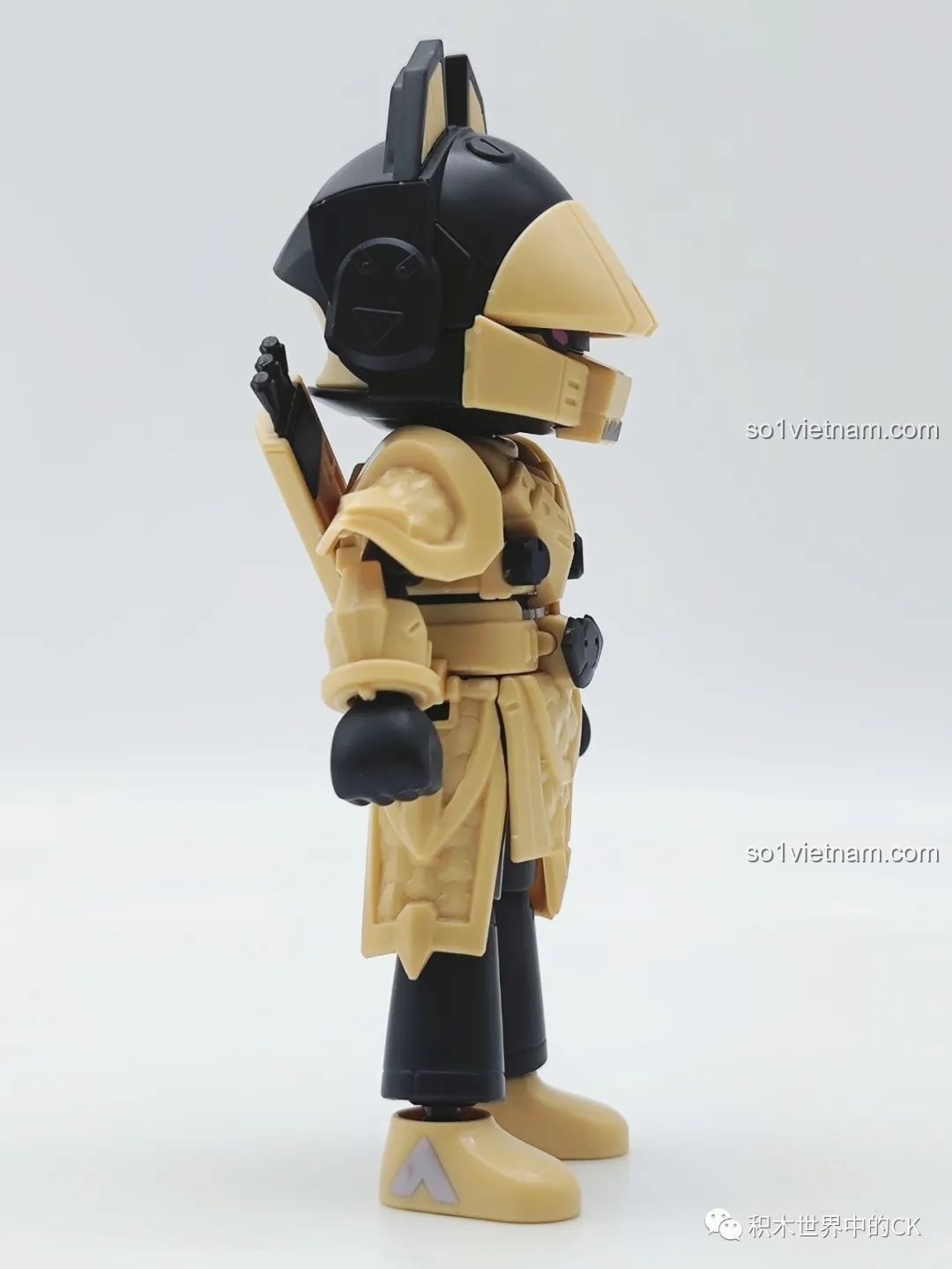 Mô hình BLOKEES Dương Tiễn (Chiến đấu) hoàn chỉnh, nhìn từ phía sau