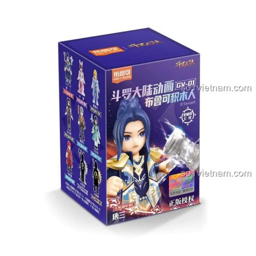 Hộp sản phẩm Đấu La Đại Lục Hoạt Hình: Sử Lai Khắc Thất Quái GV-01 mở ra