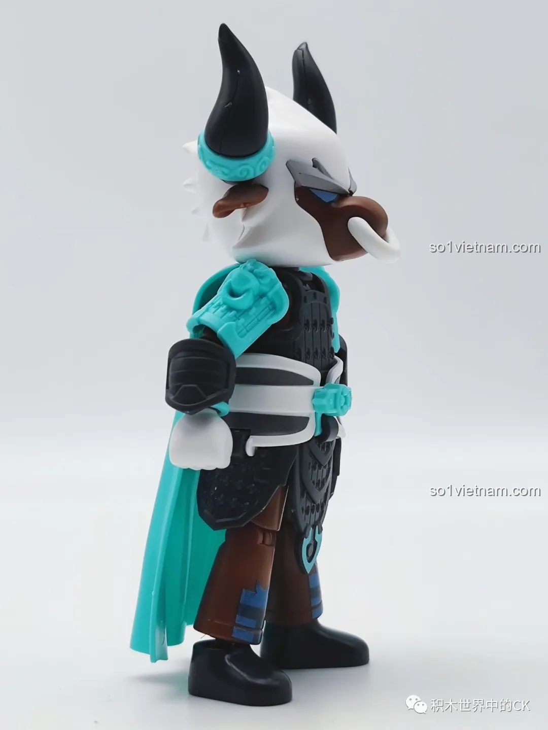 Mô hình BLOKEES Ngưu Ma Vương (Pháp tướng) hoàn chỉnh, nhìn từ phía sau