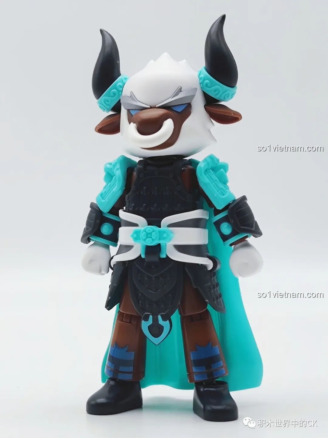 Toàn bộ các bộ phận của BLOKEES Ngưu Ma Vương (Pháp tướng) sau khi mở hộp