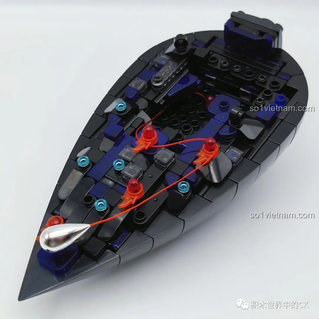 Chi tiết các mảnh vỡ tàu chiến trong bộ BLOKEES Tam Thể: Giọt Nước - Trận Chiến Tận Thế