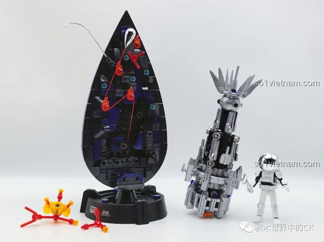 Nhân vật Đinh Nghi của bộ lắp ráp BLOKEES Tam Thể: Giọt Nước - Trận Chiến Tận Thế