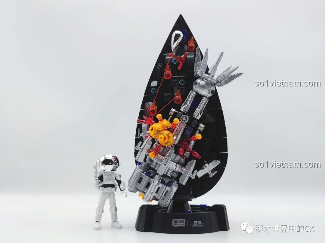 Nhân vật Đinh Nghi của bộ lắp ráp BLOKEES Tam Thể: Giọt Nước - Trận Chiến Tận Thế