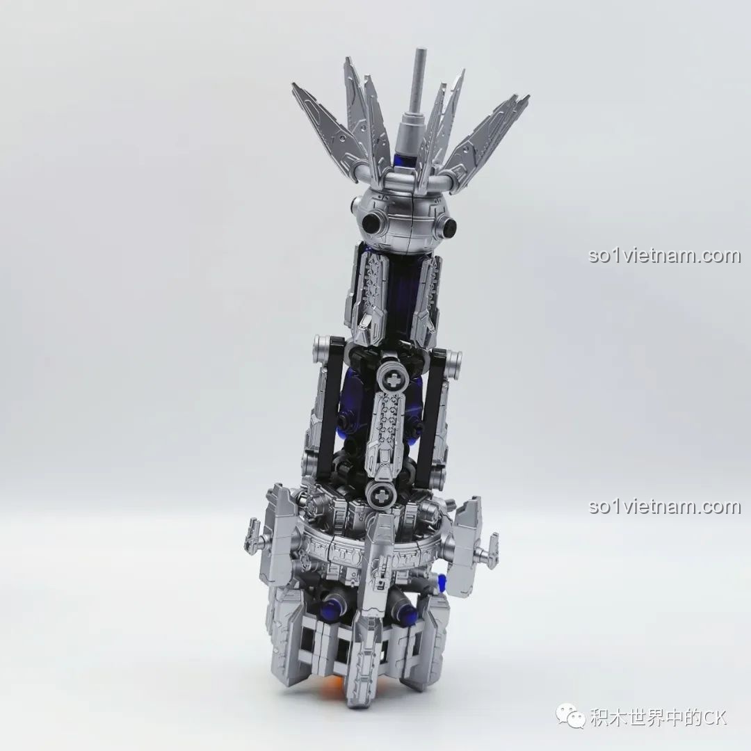 Phần đế được hoàn thiện của bộ lắp ráp BLOKEES Tam Thể: Giọt Nước - Trận Chiến Tận Thế