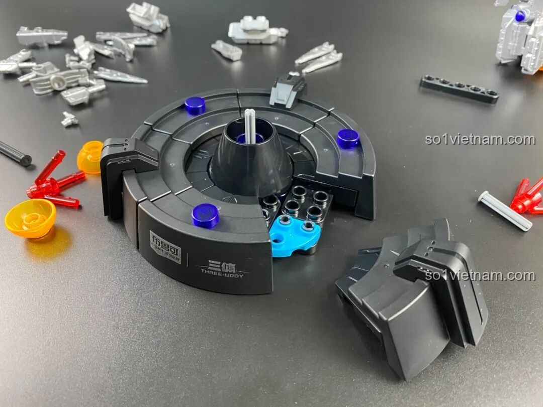 Chi tiết nam châm và dây đàn hồi cho hiệu ứng lơ lửng