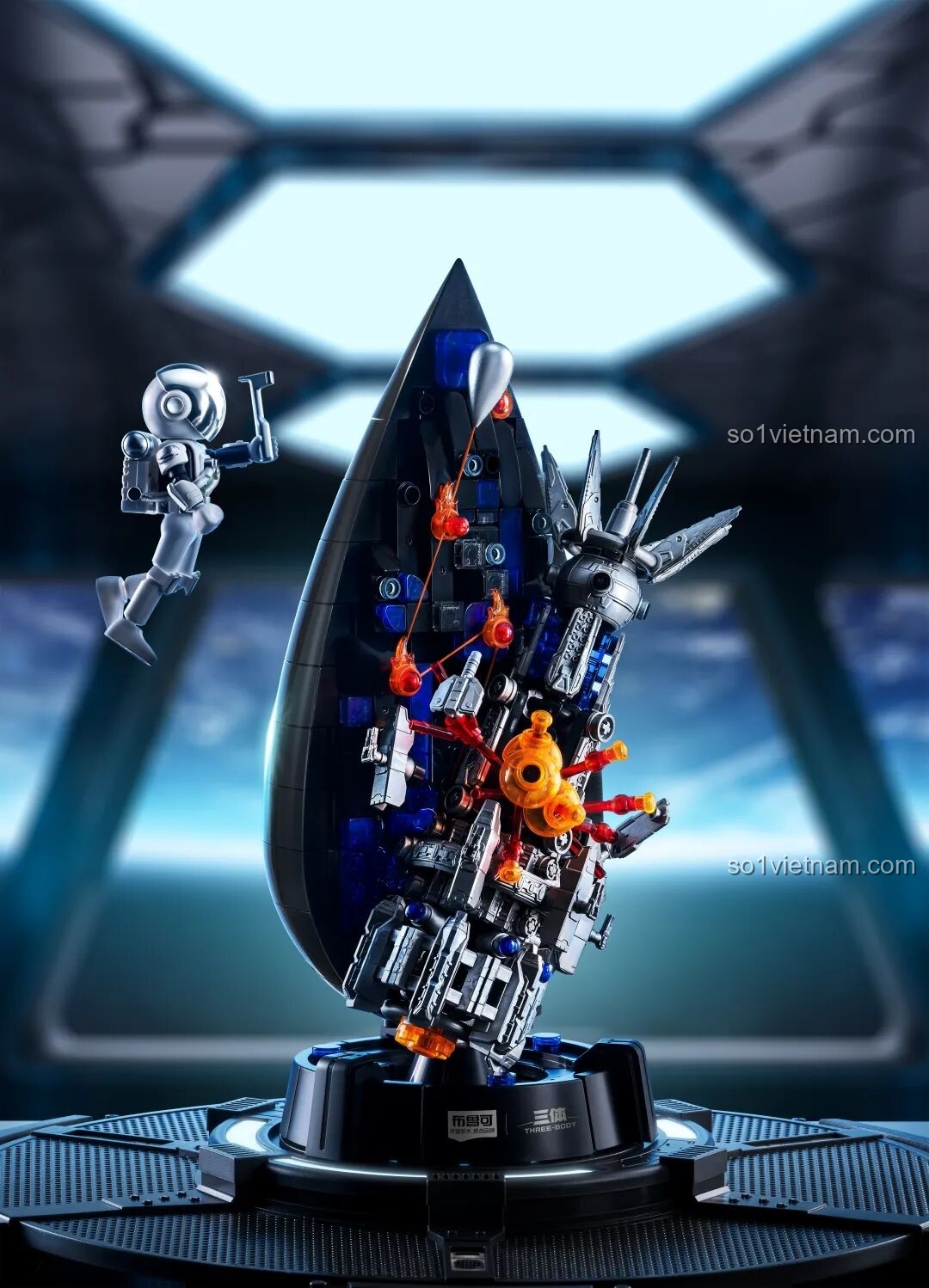 Mô hình BLOKEES Tam Thể: Giọt Nước - Trận Chiến Tận Thế hoàn chỉnh