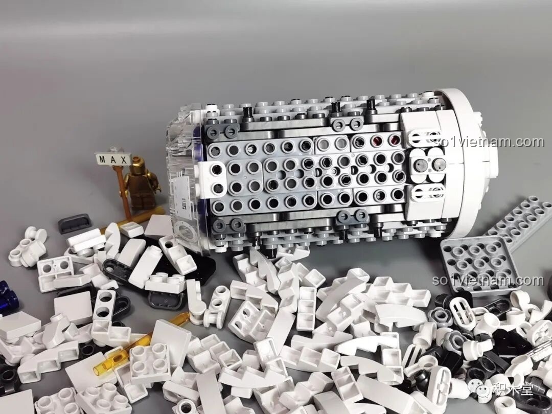 Mô hình Thiên Hòa Hạch Tâm BLOKEES 81102 hoàn thiện, hiển thị 360 độ