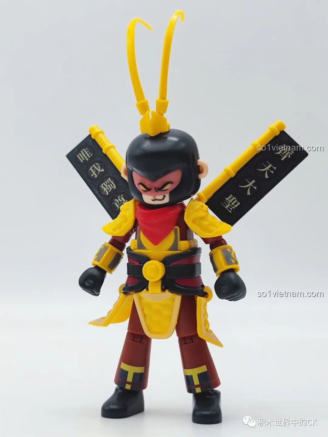 Toàn bộ các bộ phận của BLOKEES Tôn Ngộ Không (Pháp tướng) sau khi mở hộp