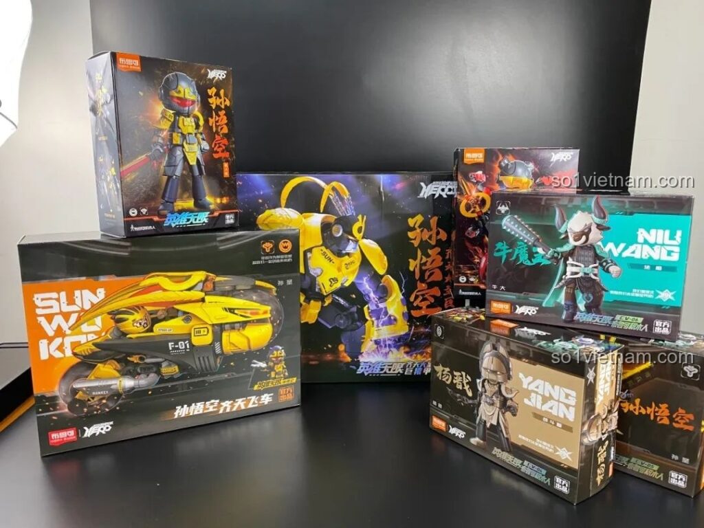 Tổng quan các hộp sản phẩm BLOKS HERO Anh Hùng Vô Hạn