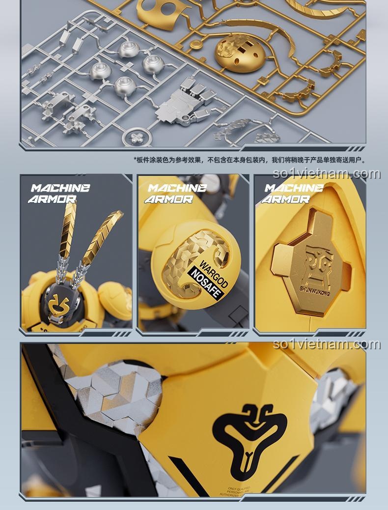 Các nhân vật và mô hình liên quan trong dòng sản phẩm Anh Hùng Vô Hạn của BLOKS HERO