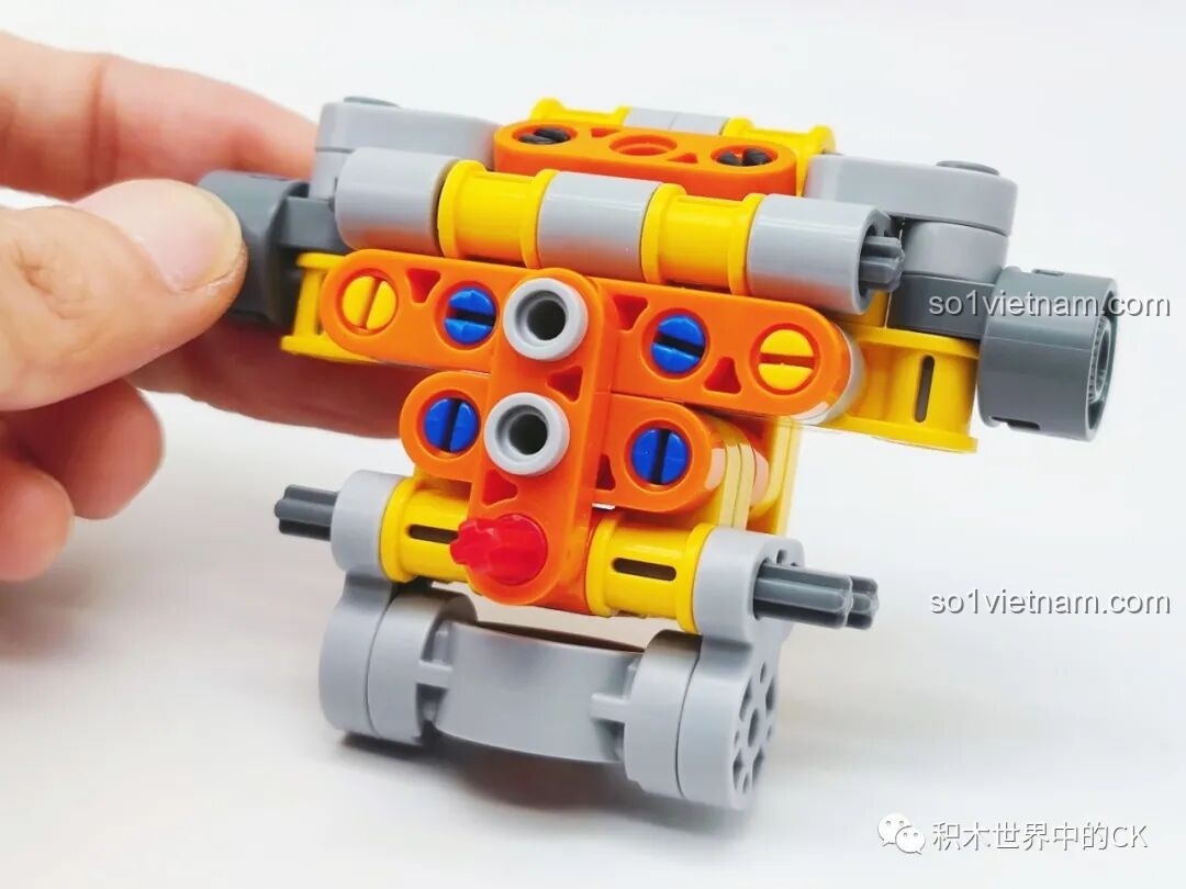 Các khung nhựa H chứa chi tiết lắp ráp BLOKS HERO 85010