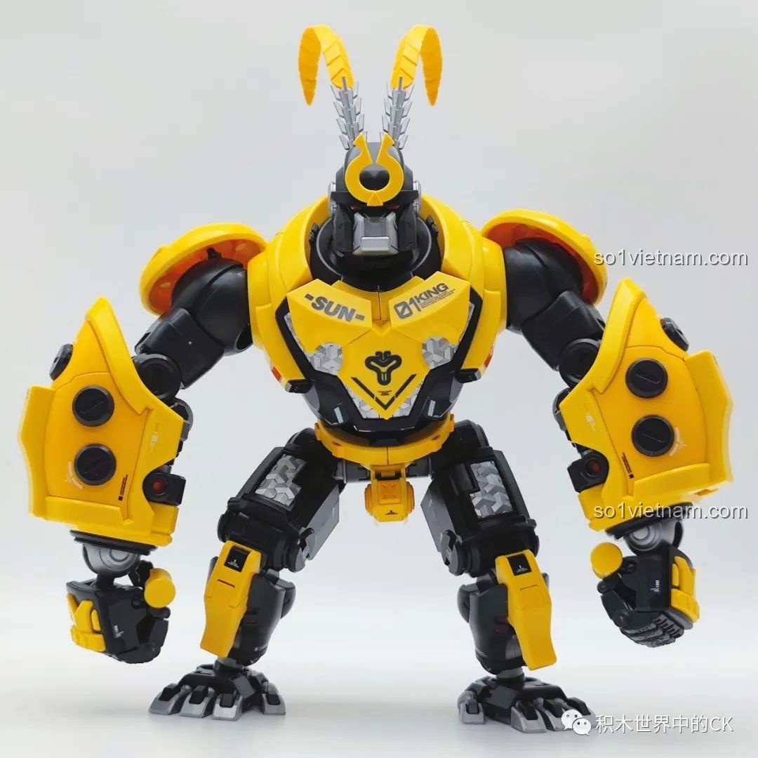 Mô hình BLOKS HERO 85010 Tôn Ngộ Không Cự Viên Giáp nhìn từ phía trước