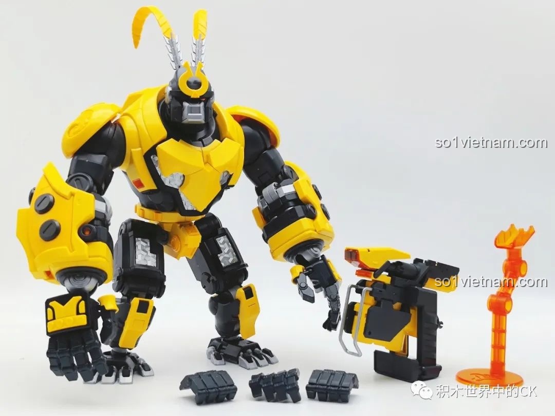 Túi chi tiết cho phần chân của BLOKS HERO 85010