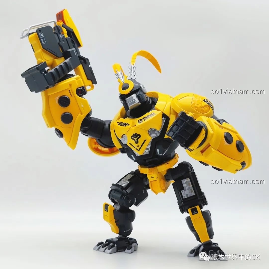 Cận cảnh vũ khí của BLOKS HERO 85010