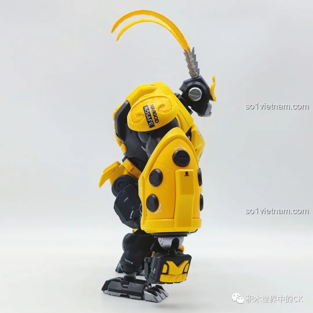 Quá trình lắp ráp vũ khí của BLOKS HERO 85010