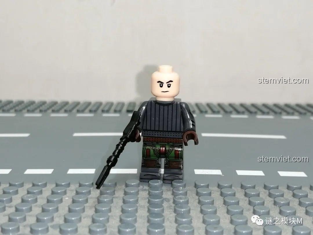 Các phiên bản màu sắc khác nhau của Minifigure Heavy Infantry Mandalorian WM6094.