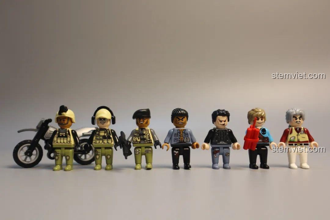 Quá trình lắp ráp xe bán tải phản diện GUDI 20107.