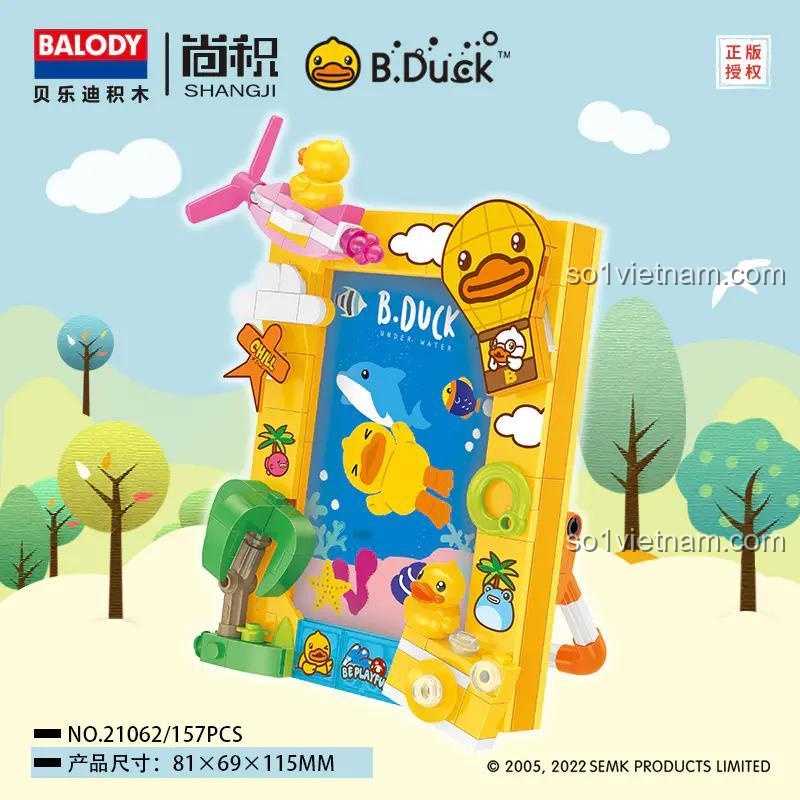 Chi tiết bộ lắp ghép khung ảnh B.Duck BALODY 21062
