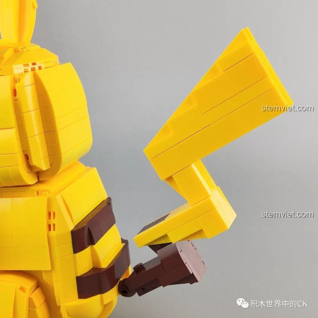 Cận cảnh thân dưới Pikachu Keeppley S0101