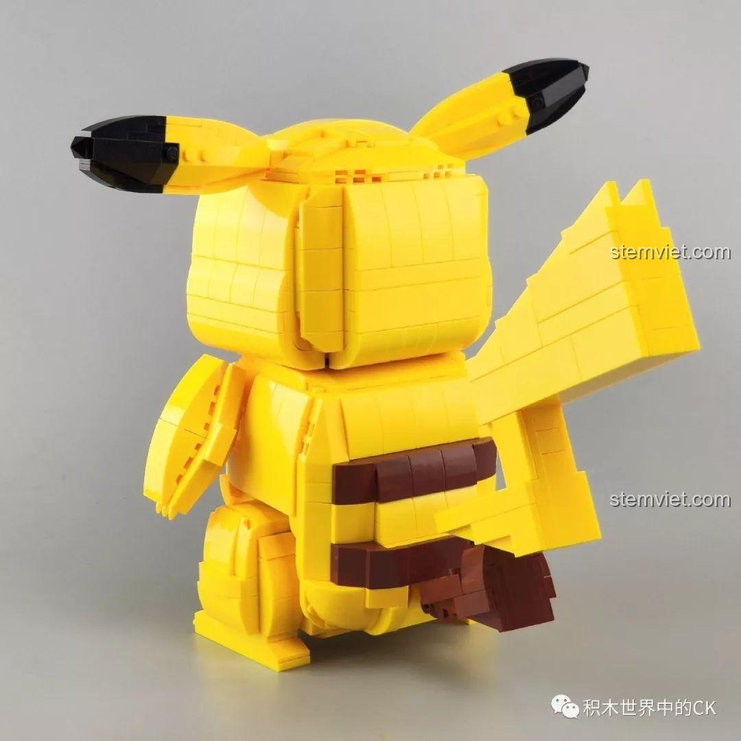 Chi tiết phần thân sau của Pikachu Keeppley S0101