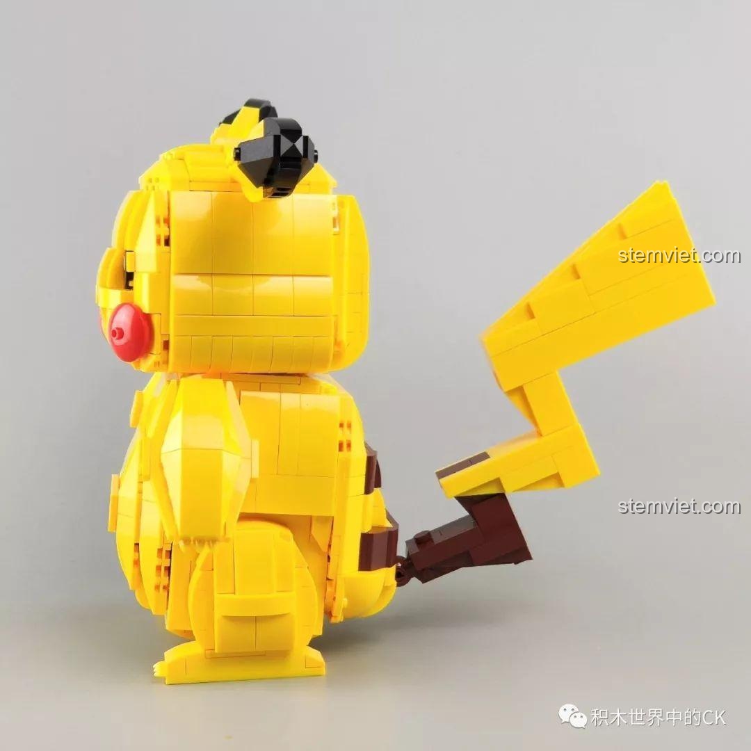 Mô hình Pikachu Keeppley S0101 hoàn chỉnh từ các góc khác nhau