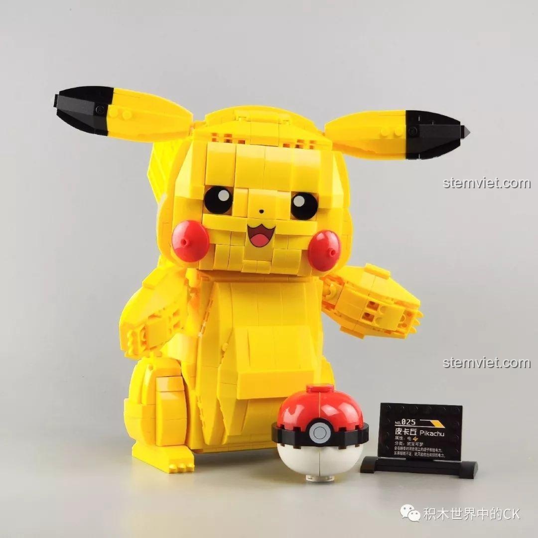 Mô hình Pikachu Keeppley S0101 và R2-D2