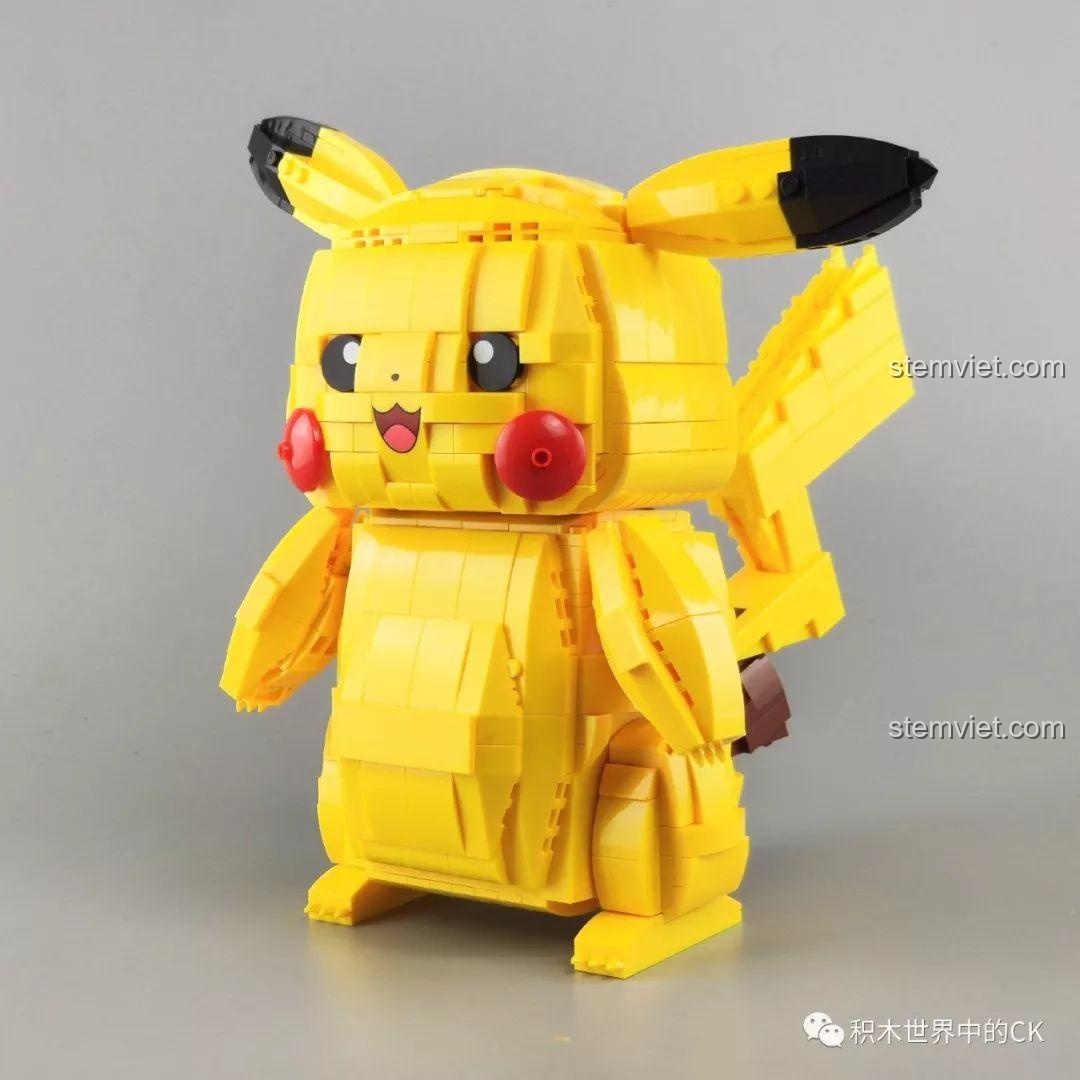 Lắp ráp đuôi hình tia sét cho Pikachu Keeppley S0101