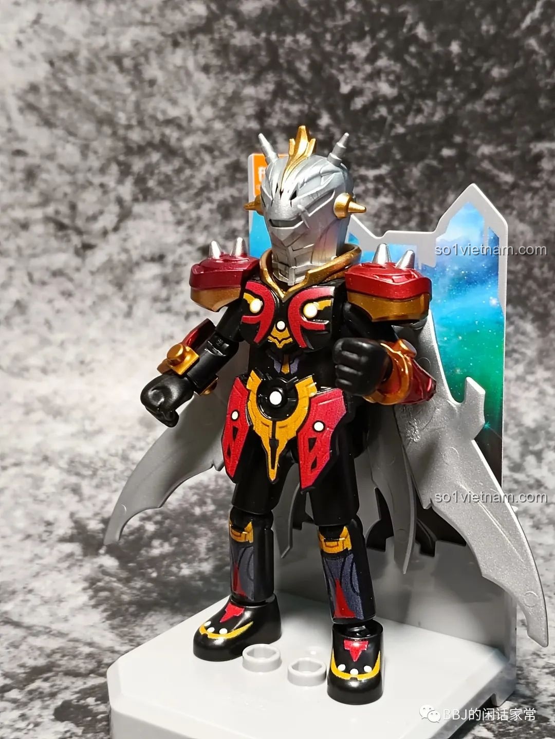 Phụ kiện vũ khí dạng tia năng lượng và ngọn lửa.