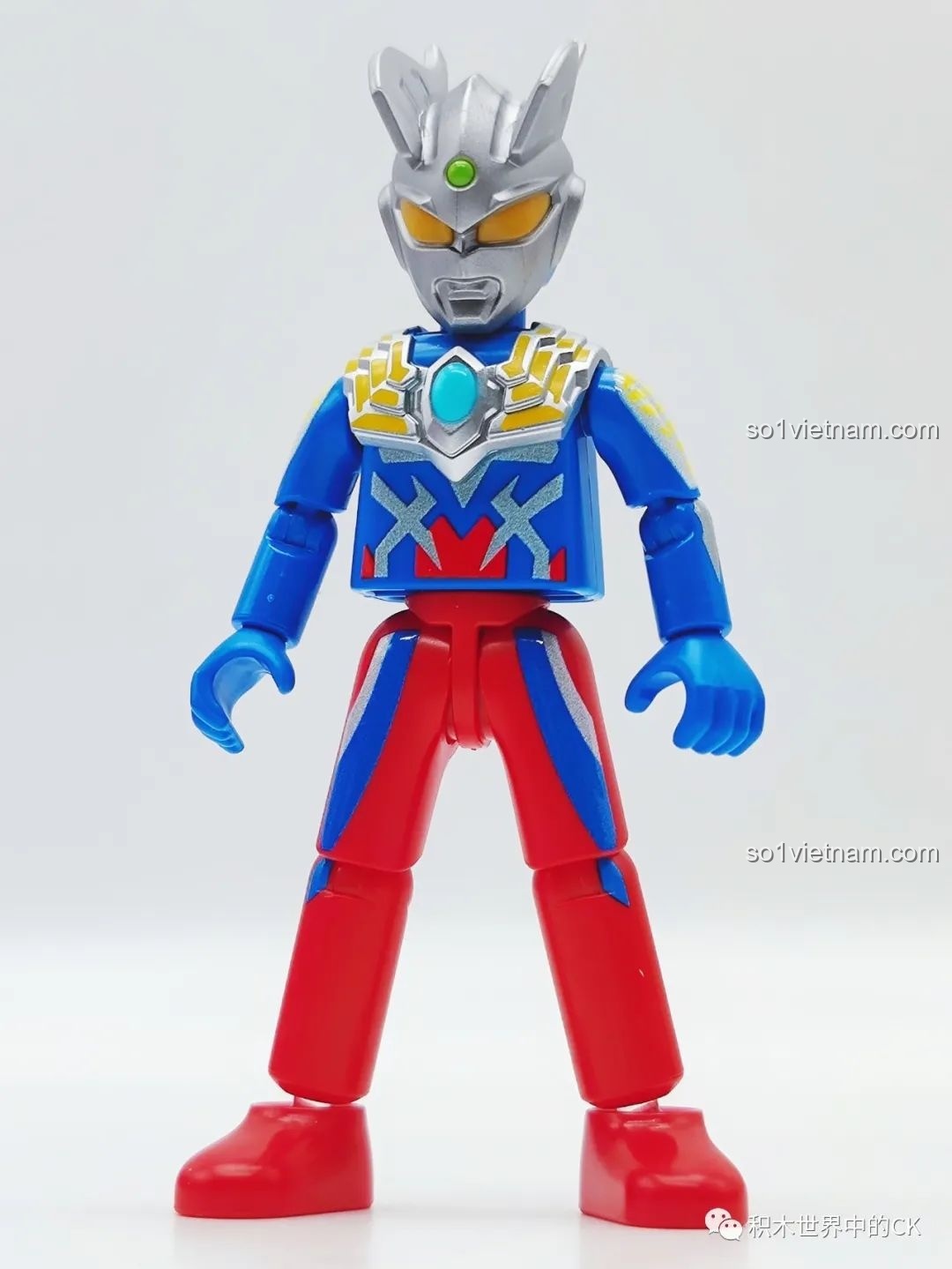 Tất cả các nhân vật đã lắp ráp từ bộ BLOKEES 71217