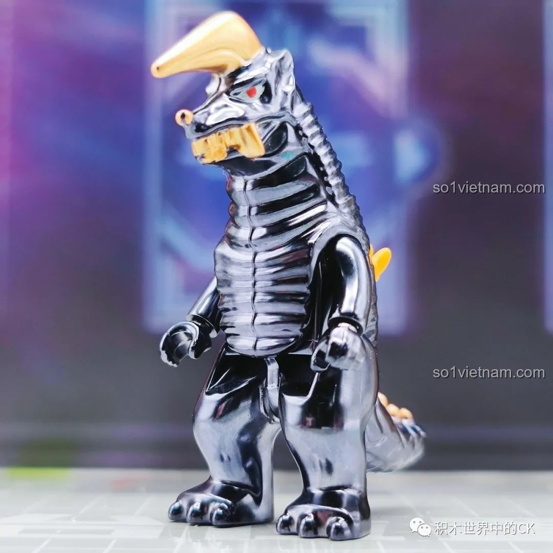 Nhân vật quái vật Black King trong bộ đồ chơi lắp ghép Ultraman đối kháng 75102