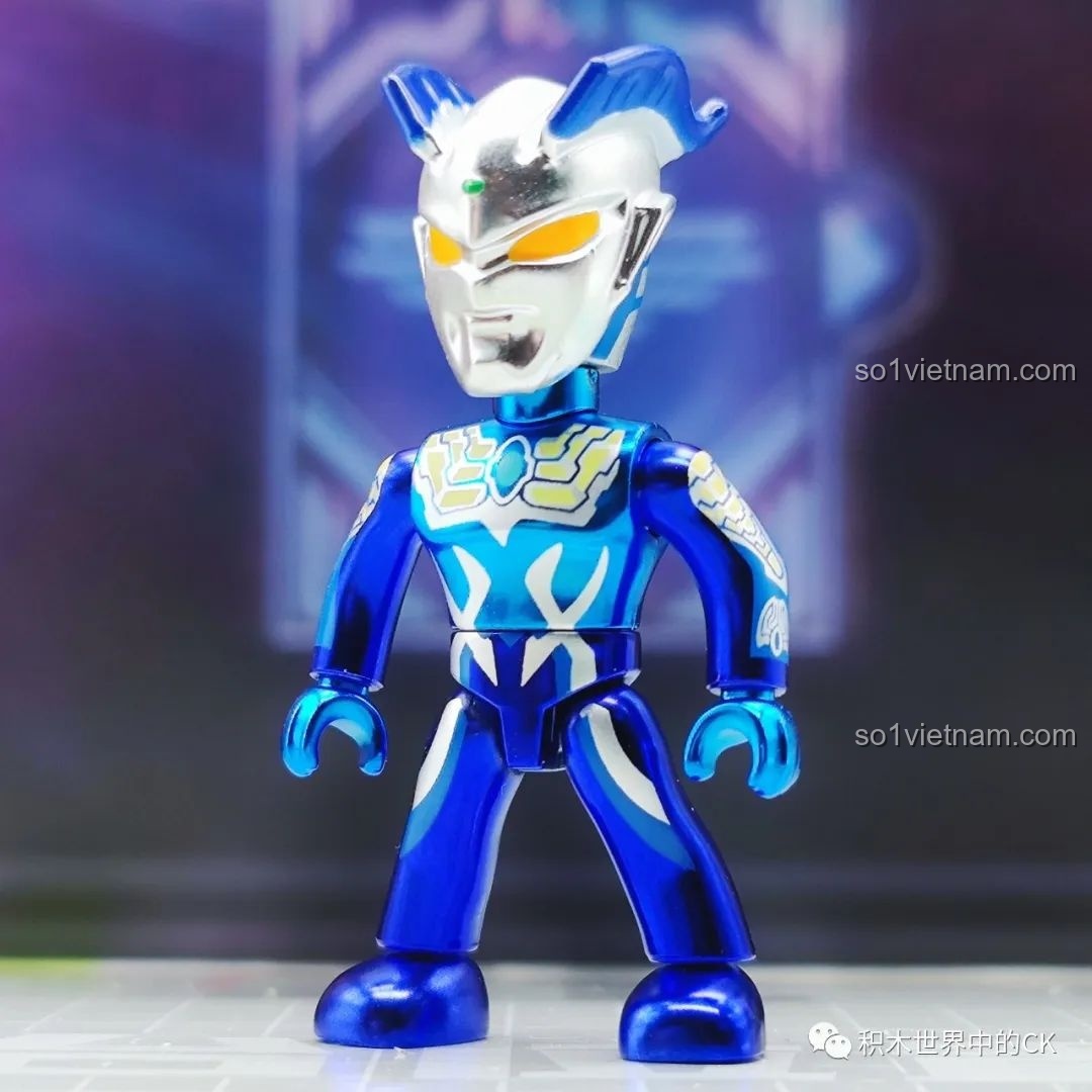 Nhân vật Ultraman Zero Beyond trong bộ đồ chơi lắp ghép Ultraman đối kháng 75102