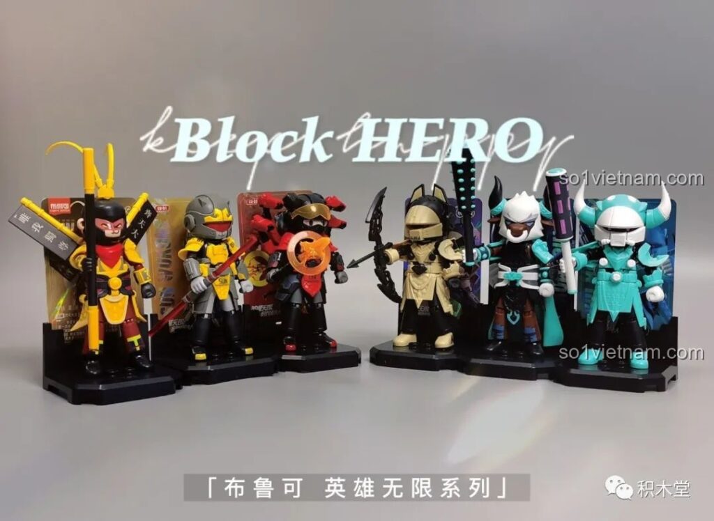 Tổng hợp các nhân vật Anh Hùng Vô Hạn của Brookees với phong cách tương lai