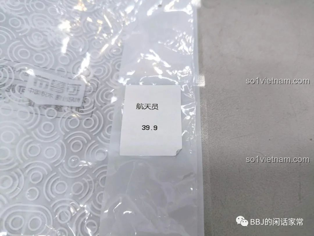 Các mảnh ghép phi hành gia của bộ lắp ráp布鲁可BLOKEES 71051